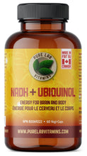 Load image into Gallery viewer, PURE LAB VITAMINS NADH+Ubiquinol (60 veg caps)