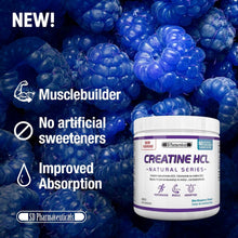 Load image into Gallery viewer, SD PHARMACEUTICALS Creatine HCL (Blue Raspberry - 300 grams)