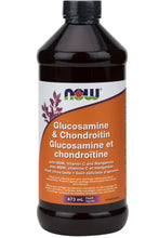 Load image into Gallery viewer, NOW Glucosamine & Chondroitin (Liquid - 473 ml)