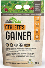 Load image into Gallery viewer, IRON VEGAN Athletes Blend Gainer (Vanilla - 4.5 kg)