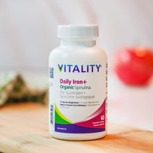 Load image into Gallery viewer, VITALITY Daily Iron + Organic Spirulina
