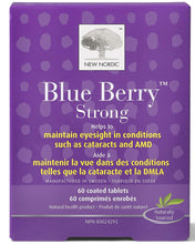 Load image into Gallery viewer, NEW NORDIC Blue Berry Strong (60 coated tabs)