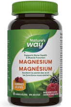 Load image into Gallery viewer, NATURES WAY Magnesium Gummies (60 Gummies)
