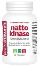 Load image into Gallery viewer, PRARIE NATURALS Nattakinose (2000 FU / 100 mg - 60 VEG CAP)
