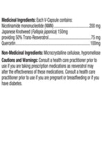 Load image into Gallery viewer, PRAIRIE NATURALS NMN Rx 200mg with Quercetin + Resveratrol (30 vcaps)
