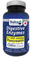 NAKA PLATINUM Digestive Enzymes (75 capsules)