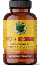 Load image into Gallery viewer, PURE LAB NADH+Ubiquinol (60 veg caps)
