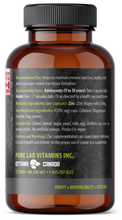 Load image into Gallery viewer, Brown supplement bottle with black label on a white background
