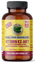 Load image into Gallery viewer, Bottle of Pure Lab Vitamins Vitamin K2-MK7 on a white background
