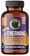 PURE LAB VITAMINS L-Theanine (125 mg)