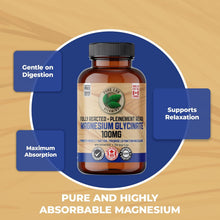 Load image into Gallery viewer, PURE LAB VITAMINS Magnesium Glycinate 100 mg Excipient Free
