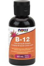 Load image into Gallery viewer, NOW B-12 Fast Acting B Complex (Liquid - 60 ml)
