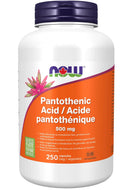 NOW Pantothenic Acid (500 mg - 250 Veg Capsules)
