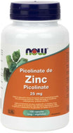 NOW Zinc Picolinate (25 mg - 100 veg caps)