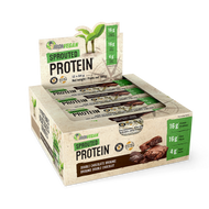 IRON VEGAN Sprouted Protein Bar Double Chocolate Brownie (12 x 64 gr Bars)