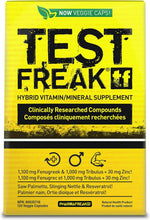 Load image into Gallery viewer, PHARMAFREAK Test Freak Hybrid 120 Count
