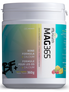 ITL HEALTH MAG365 Bone Formula + Calcium (Exotic Raspberry Lemon)