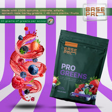 Load image into Gallery viewer, BASE PRO NUTRITION Pro Greens (Mixed Berry - 300 grams)
