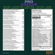 Load image into Gallery viewer, BASE PRO NUTRITION Pro Greens (Mixed Berry - 300 grams)
