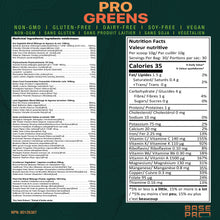 Load image into Gallery viewer, BASE PRO NUTRITION Pro Greens (Peach - 300 grams)
