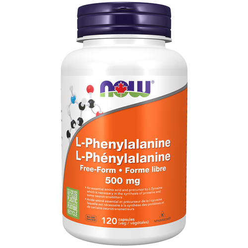 NOW L-Phenylalanine (500 mg - 120 vcaps)