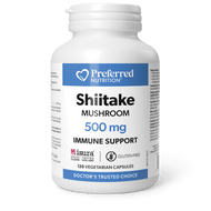 PREFERRED NUTRITION -  Shiitake Mushroom (500 mg - 120 vcaps)