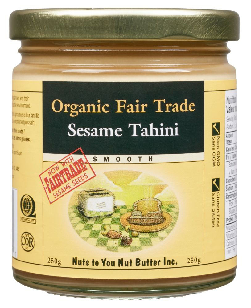 NUTS TO YOU Organic Fair Trade Tahini (250 gr)