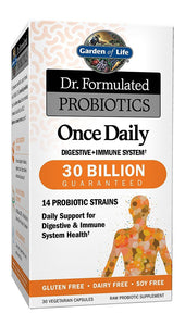 DR FORMULATED Probiotics Once Daily 30 Billion (30 veg caps)