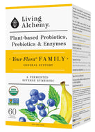 LIVING ALCHEMY Your Flora - Family (60 vegan caps)