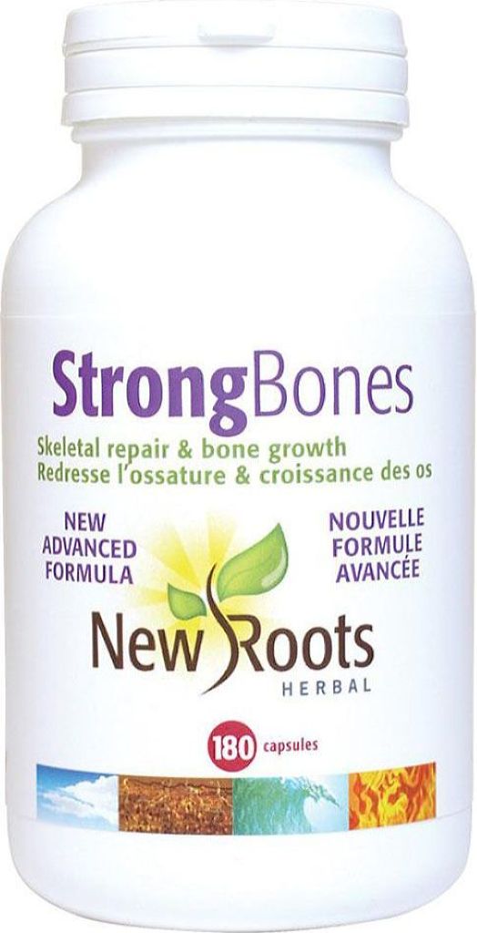 NEW ROOTS Strong Bones (180 veg caps)