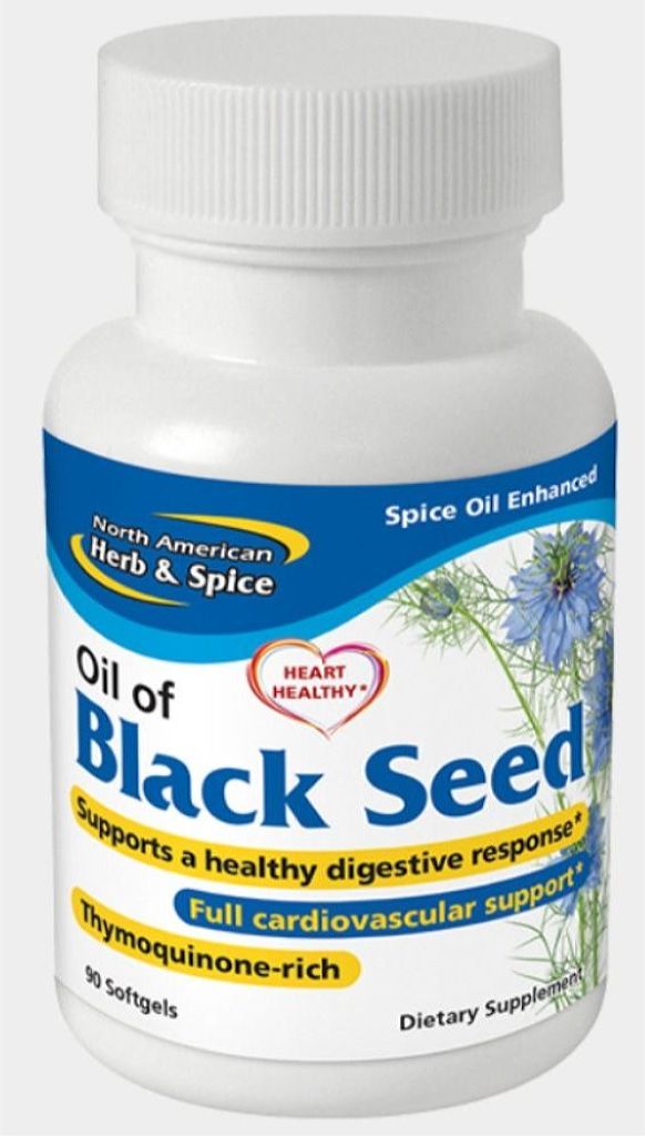 NAH&S Oil of Black Seed (90 sgels)