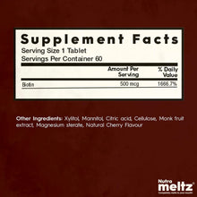 Load image into Gallery viewer, NUTRAMELTZ Biotin (500 mcg - 60 Melts)
