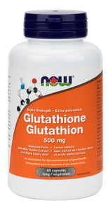 NOW Glutathione (500 mg - 60 veg caps)
