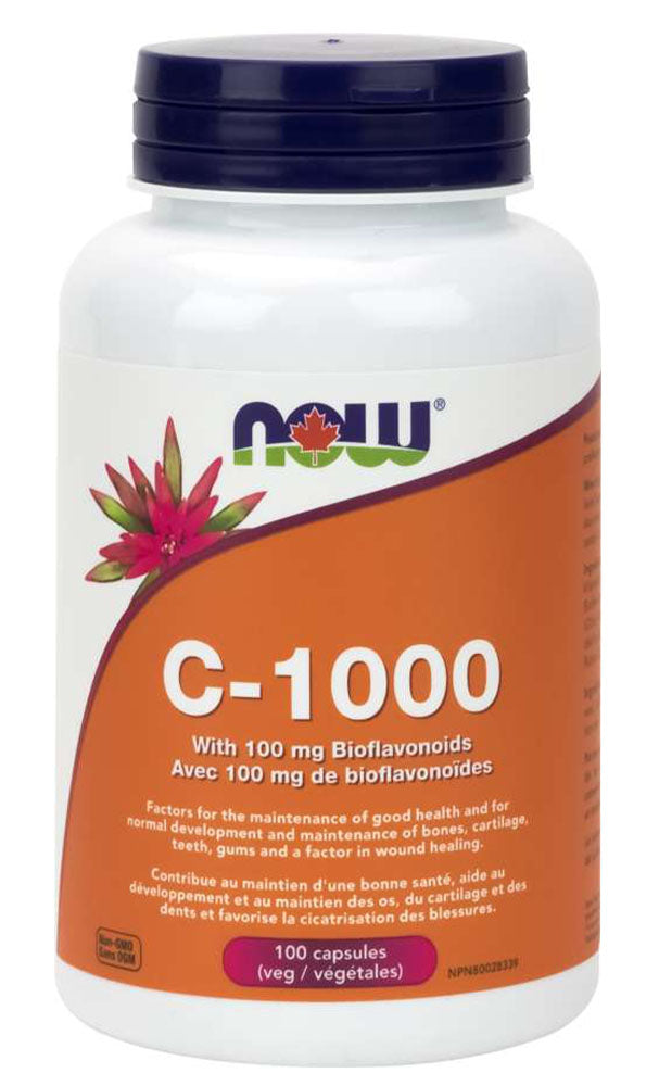 NOW Vitamin C 1000 Bioflavonoids(100 veg caps)