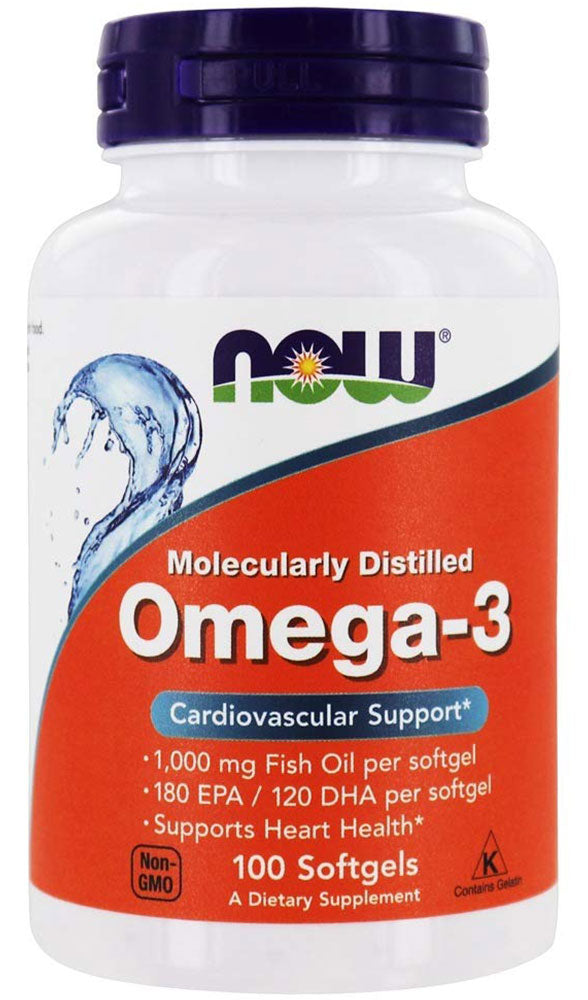NOW Squishy Fishies Omega-3 (100 sgel)
