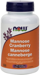NOW Mannose Cranberry (90 veg caps)