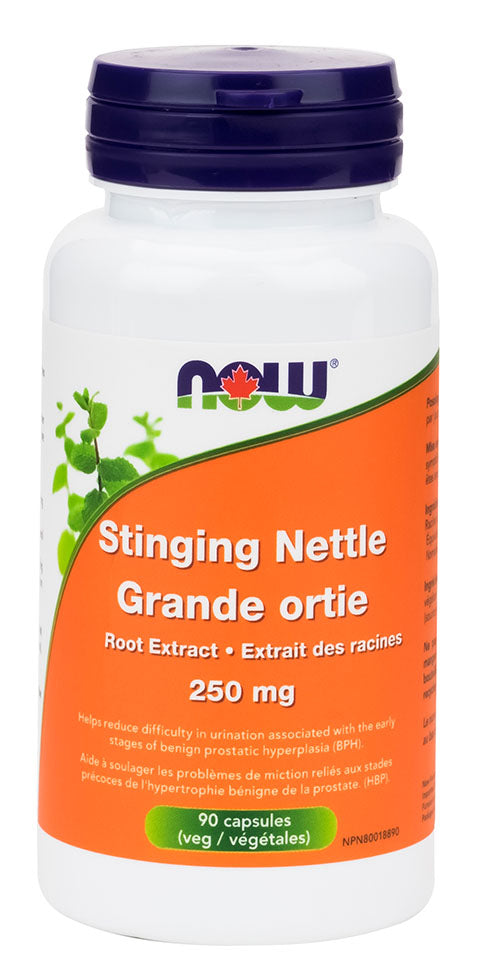 NOW Stinging Nettle Root Extract (250mg - 90 veg caps)