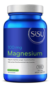 SISU Magnesium (100 mg – 100 veg caps)