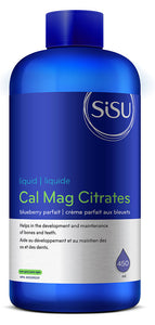 SISU Calcium & Magnesium Citrates (Blueberry Parfait - 450 ml)