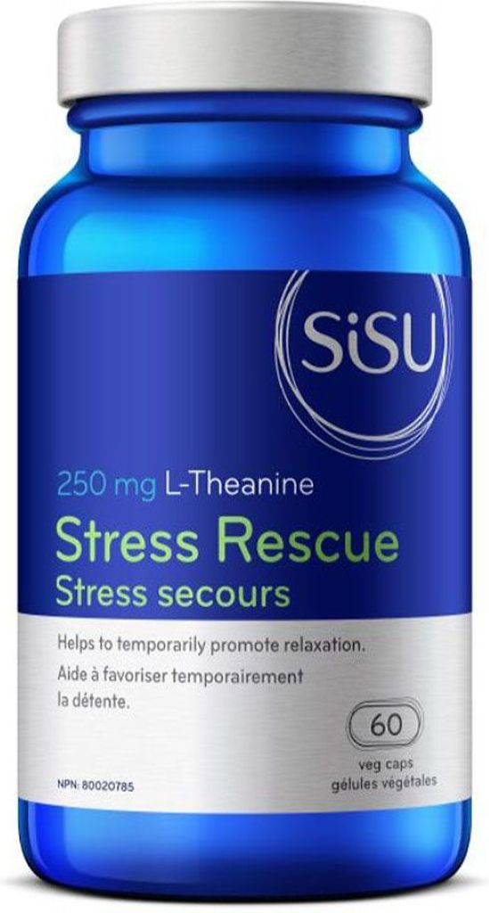 SISU Stress Rescue L - Theanine (250mg - 60 veg caps)