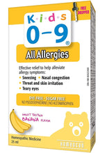 Load image into Gallery viewer, HOMEOCAN Kids 0-9 Allergy (25 ml)
