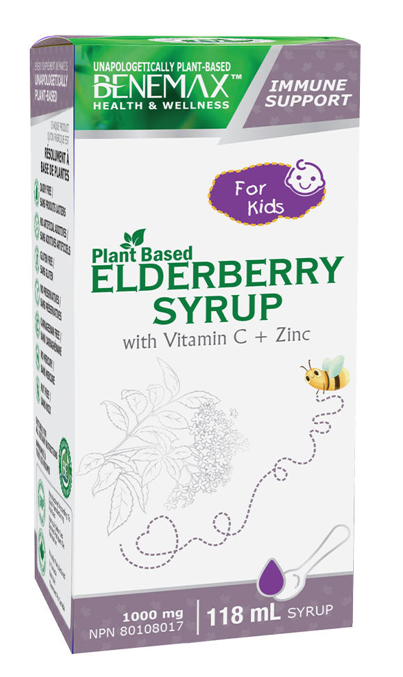 BENEMAX Elderberry Syrup Kids (118 ml)