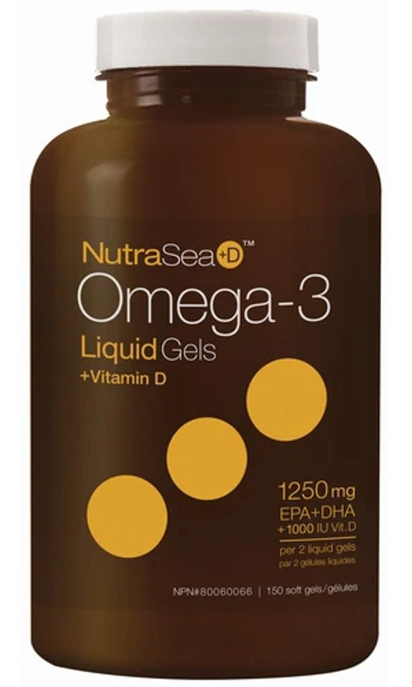 NUTRASEA Omega 3 +D (150 sgels)
