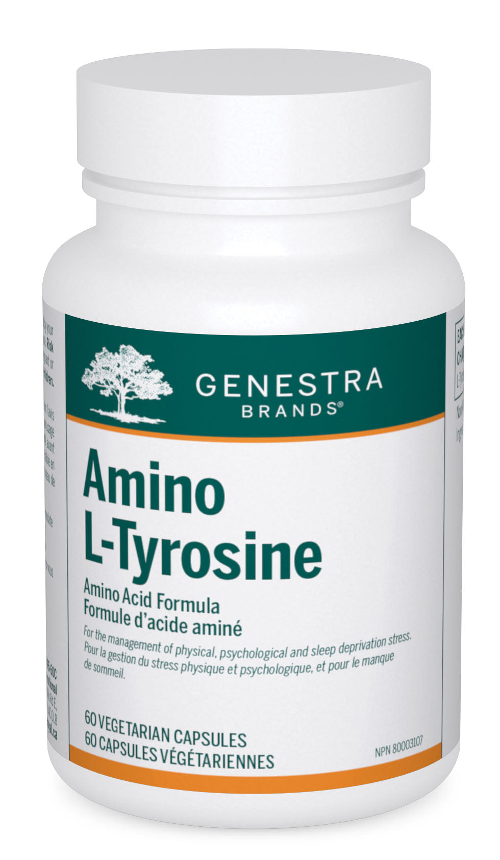 GENESTRA Amino L-Tyrosine (60 veg caps)