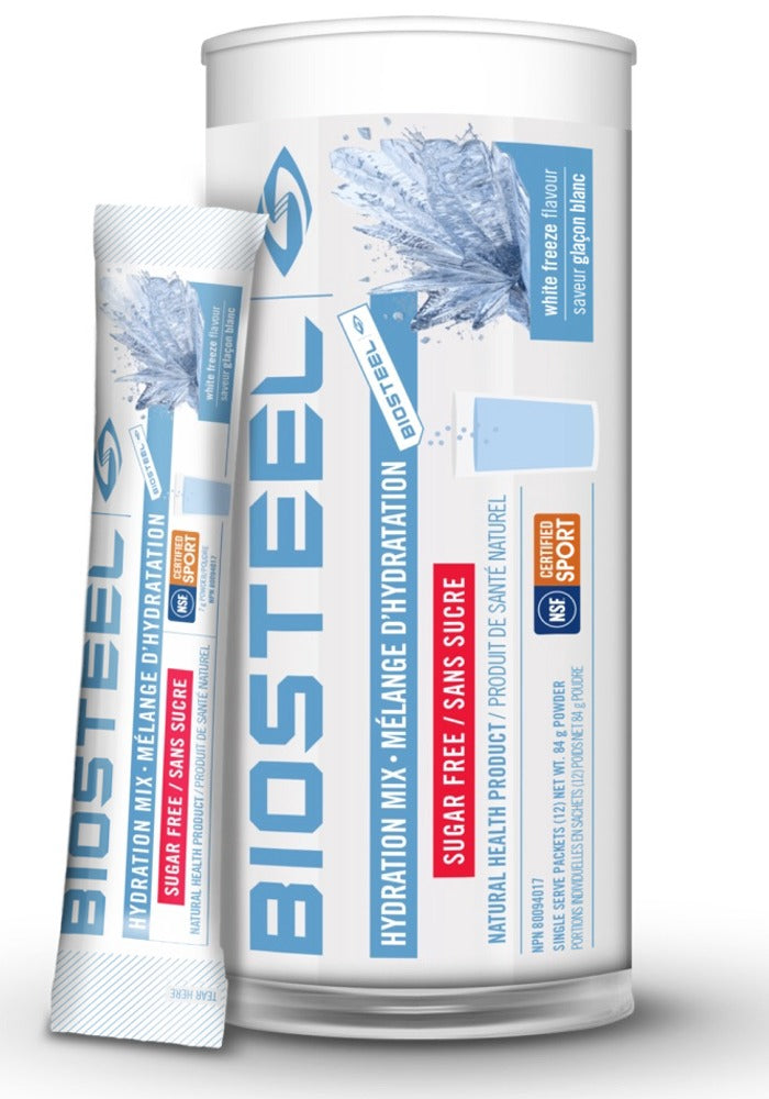 BIOSTEEL Hydration Mix (White Freeze - 12 ct)