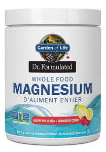 DR FORMULATED Whole Food Magnesium (Raspberry Lemon - 421.5 gr)